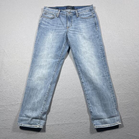 Lucky Brand Jeans Women Size 6/28 Sweet Crop Light Wash‎ Stretch Denim - Picture 1 of 13